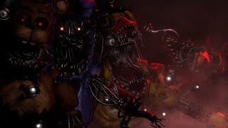 [FNAF C4D SPEED ART] FNAF Movie Poster Ennarded Version