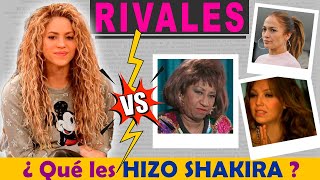 A Shakira NO LA QUIEREN estos FAMOSOS ¿Qué fue lo que les hizo?