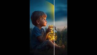 How to Make Dreamy Glow Bubble Effect in Photoshop Tutorial 2024 #photoshop #tips #shorts #ytshort