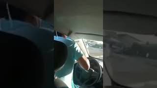 Morista Uber em perseguição com passageiro