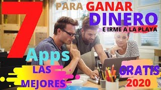 7 APPS PARA IR A LA PLAYA Y GANAR DINERO RAPIDO Y FACIL- MEJORES-7 APPS TO EARN QUICK AND EASY MONEY