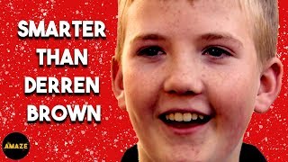 Astonishing Win: Little Boy Defeats Derren Brown | Amaze