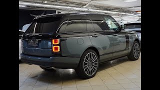 Range Rover 2021 - смена цвета в Nardo Grey и замена Meridian!