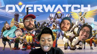 Overwatch LIVESTREAM GAMEPLAY w/ @BunsSirwa, @Garlic, @Vorteck, @Suppraa_