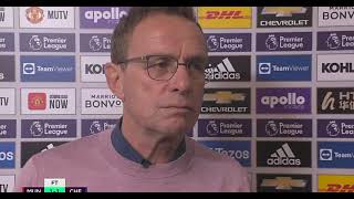 Ralf Rangnick Post Match Interview | Manchester United vs Chelsea 1-1 Premier League 2022