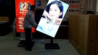 65寸橱窗高亮屏，可吊挂，或配落地支架 we are the manufacturer whom produce lcd led digital signage