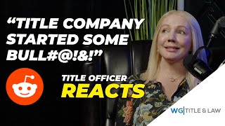 Title company horror story? Man claims on reddit title company is WAY out of line