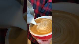 ROSETTA LATTE ART🔥🔥||@Devko.youtube #youtubeshorts #viral #shortvideo