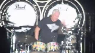 The Golden earring live drum session at Appelpop