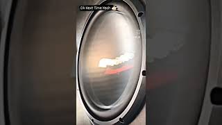 😱 #pioneer Dual coil Single woofer with Alpine speakers installation 💝 #automobile #shortsfeed