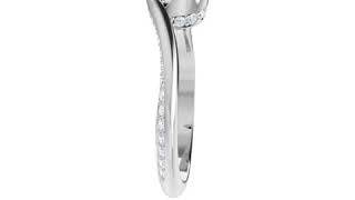 SOLITAIRE DIAMOND RING WITH A TWIST BY MOORES