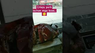 crispy pork lechon.. #cravings #porklechon #shorts