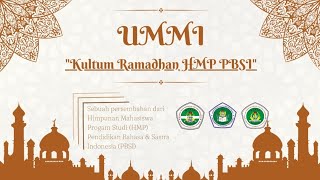 EDISI RAMADHAN UMMI Kultum Ramadhan HMP PBSI #kultum #ramadhan #1444H