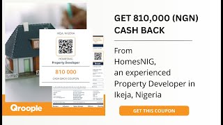 Homebuyers get 810,000 (NGN) cash back from HomesNIG in Ikeja, Nigeria