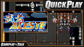 MUSHA Aleste (Sega Genesis / Megadrive) | Gameplay and Talk Quick Play #23