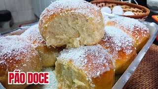 pão doce fácil e fofinho: receita passo a passo