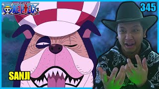 🐧 IS THAT SANJI?!? 🐶 | One Piece - Episode 345 | Reaction