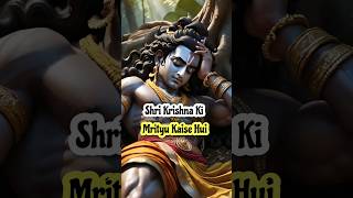 कृष्ण की मृत्यु के पीछे का रहस्य | how krishna died? #shorts #hinduism #krishnamahabharat #krishna