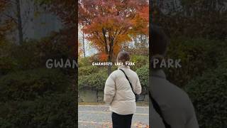 💌 Gwanggyo lake park #koreavlog #minivlog #travelvlog