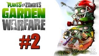 Plants vs. Zombies: Garden Warfare - Gameplay Walkthrough Part 2 - Team Vanquish (Xbox 360)