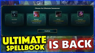 ULTIMATE SPELLBOOK is BACK LOL FUN Montage 2024 #312