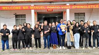 VIP CUSTOMER VISIT SPRINGLETILE FACTORY