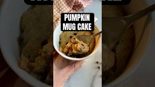 Quickest Pumpkin Treat: Pumpkin Mug Cake #pumpkin #mugcake #foodie #shorts #easyrecipe