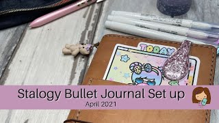 Stalogy bullet journal setup April 2021#stalogy