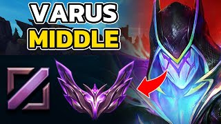 VARUS MIDDLE MASTER GAMEPLAY, LOL OFF-META BUILD/GUIDE, HOW TO PLAY VARUS MIDDLE