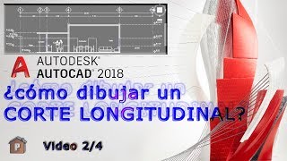 AUTOCAD 2018 - Cómo hacer un corte de un plano arquitectónico  2/4