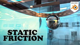 Static Friction Science Example Blender Animation