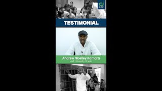 Testimonial | Andrew Gbelley Kamara | DiYES International