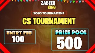 Solo 🆚 Solo Tournament Joining Started // Dec 19 To 25  // Zabeer King Gaming