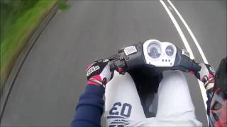 Yamaha Aerox 70cc Meetup 70MPH | Top Speed | Naraku Kit | Stage 6