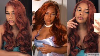 $45 Synthetic Copper/Red Wig | Amazon