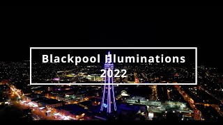 Blackpool Illuminations 2022 | DJI Mini 3 Pro | 4K Drone