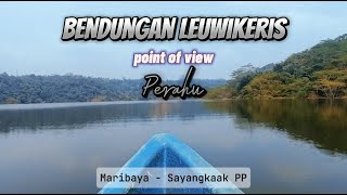 PESONA KEINDAHAN LEUWIKERIS dari Perahu‼️ Berharap LAIK OPERASI & BERSERTIFIKASI DITJEN ASDP.