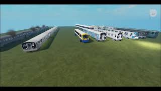 All Subway Train in Roblox (Not Yet)