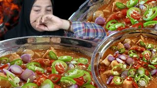 SUPER DUPER PEDES NYA....‼️🥵🌶️ SEBLAK SUPER PEDES TABUR CABE & BAWANG MENTAH RASANYA MENGGELEGAR 💥