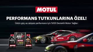 [MOTUL TURKEY]  Motul'den üstün güç ve rakipsiz performans için %100 Sentetik Motor Yağları