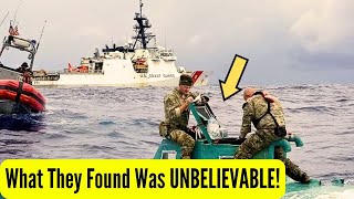 Coast Guard Intercepts Mysterious Blue Boat – What They Found Inside Will Shock You!