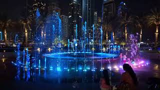 Dubai Marina Walk Fountain - River Flows In You By Yiruma