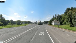 Road from Hungary to Austria (timelapse)