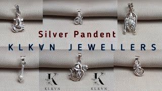 Latest Silver Pendent For Boys ll Silver Pendent Design For Man ll Klkvn jewellers