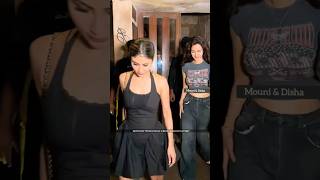 Mouni Roy and Disha Patani spotted at bandra restaurant #dishapatani #mouniroy #shorts #ytshorts