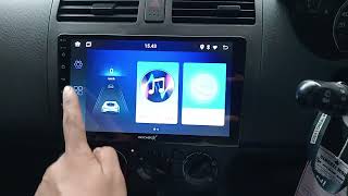 Suzuki swift old ganti head unit android 9 inch