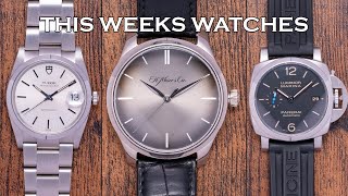 This Weeks Watches - Moser Endeavour White Gold, Panerai Luminor, Rolex 6694, Zenith & More [EP134]