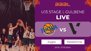 Jugla 2012 vs Kesklinna KK 2012 | BBBL Boys U13