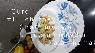 Healthy chatpata Chana aloo Chaat|| No oil chaat||Very Easy Recipe|| Anyone can make🙂