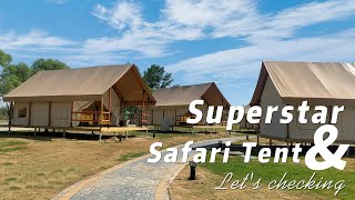 Glamping Luxury Safari Tent - Superstar - ECO HOTEL